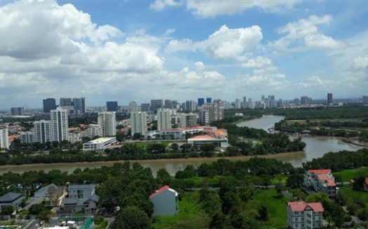 Apartment for rent in Saigon South Residences, river view